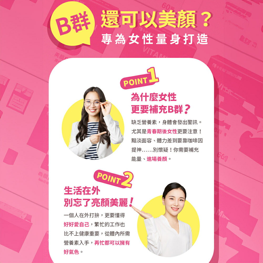 ＵＴＯ｜中化健康360 元氣B群(60顆/盒) 台灣公司貨/開立發票 5