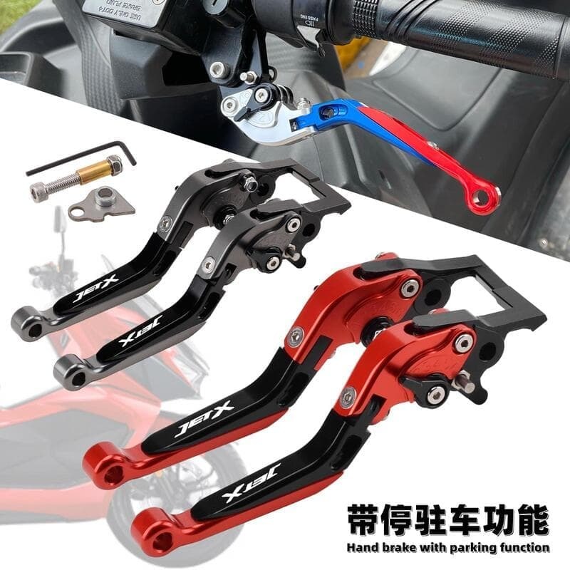 三陽巡弋CRUISYM150X JETX125GPX改裝剎車扭腳手剎把帶駐車功能