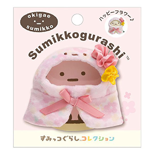 【全館95折】【角落生物 娃娃衣服】角落生物 衣服 SS號娃娃專用 櫻花粉 SS號專用 日本正版 該該貝比日本精品