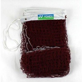 【標準雙人羽毛球網-蠟線+尼龍細繩-6.1*0.75米-1套/組】可?式比賽單打雙打練習專用羽網-56007