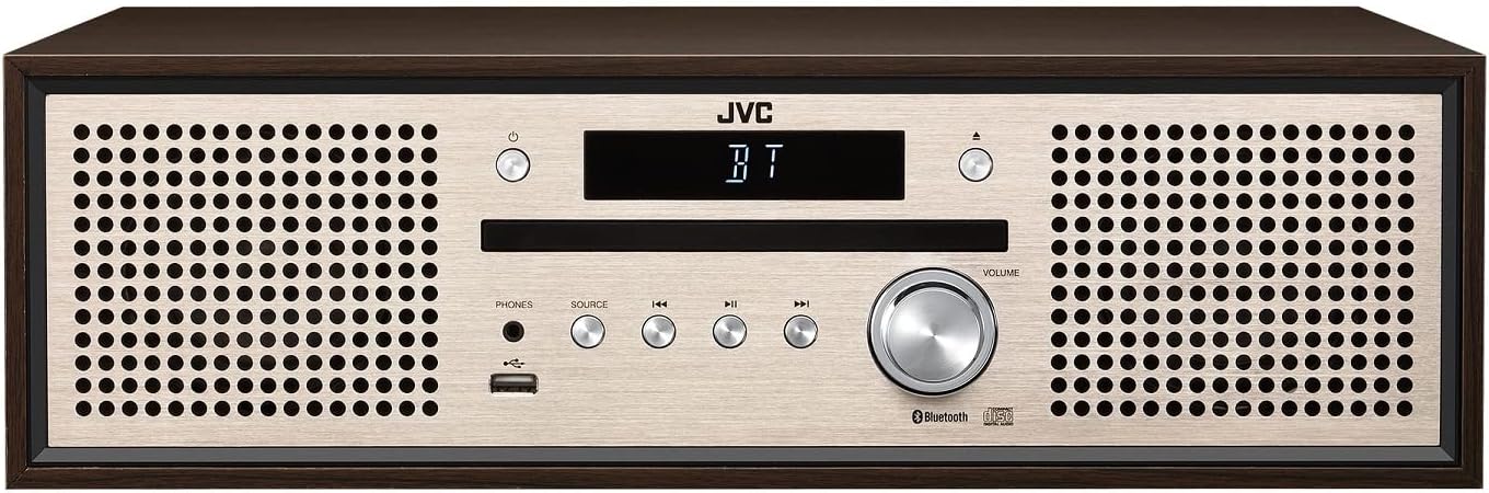 (免運) 日本公司貨 JVC NX-W30 木紋 組合 床頭 CD Bluetooth USB MP3 FM 收音機