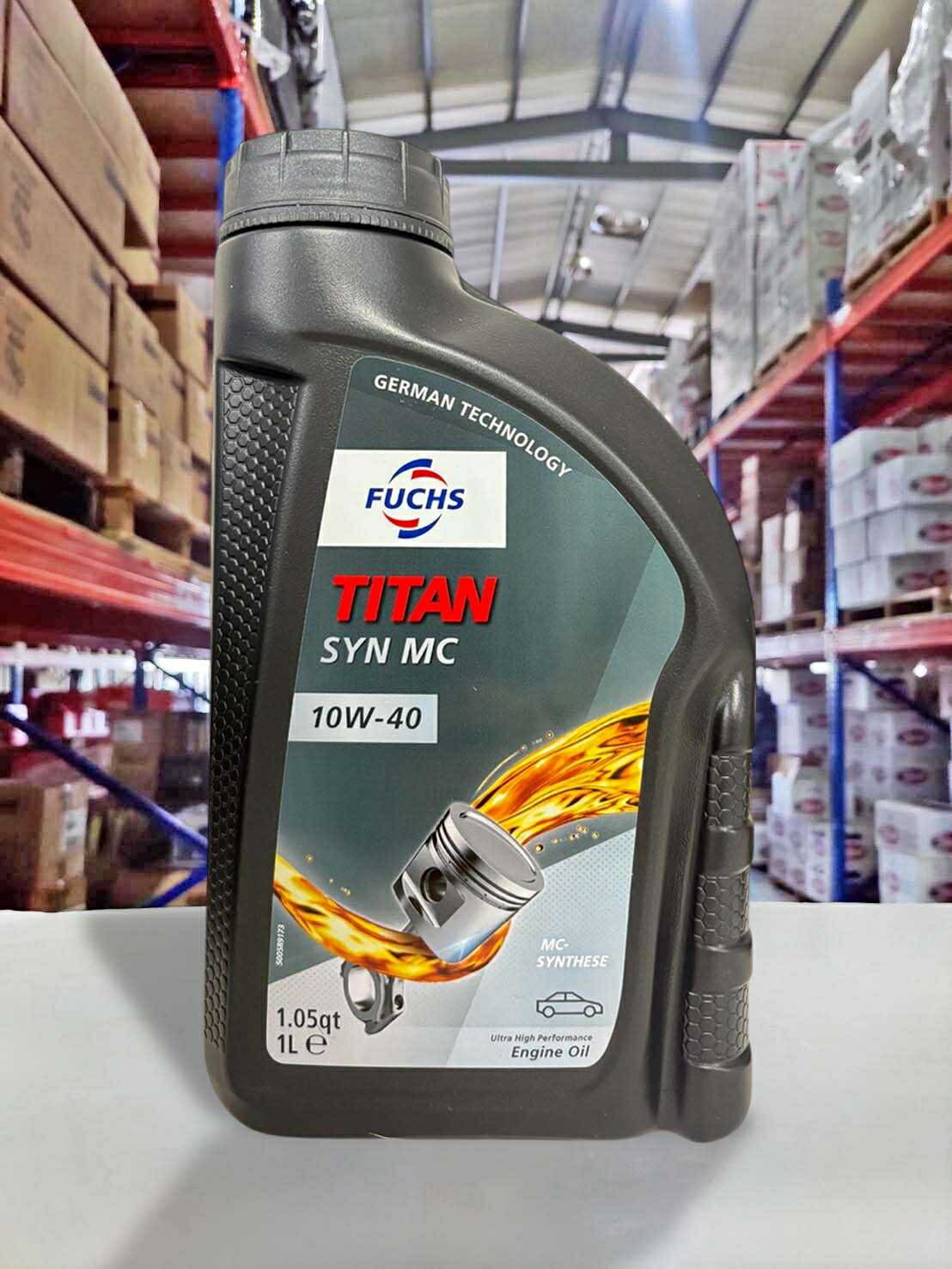 『油工廠』FUCHS TITAN Syn MC 10W40 長效合成 MC分子油 汽車 機油 1L