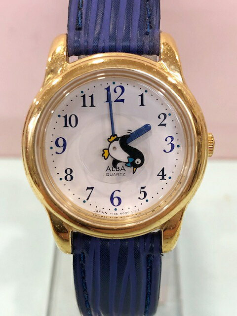 【震撼精品百貨】Hello Kitty 凱蒂貓 日本精品手錶-企鵝ALBA錶#52605 震撼日式精品百貨