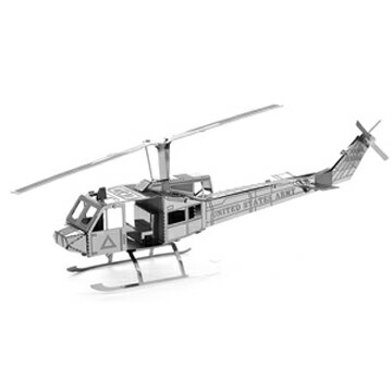 【Metallic nano puzzle 金屬拼圖】TMN-09 UH-1休伊直升機