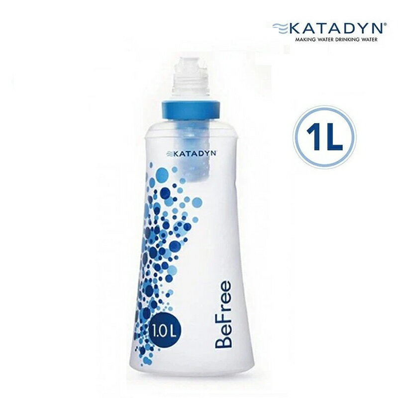 【露營趣】瑞士 KATADYN 8018007 Befree 濾水器+1L水袋 攜帶式 過濾器 淨水器 淨水袋 輕量水袋 蓄水袋 登山 自行車 釣魚 野跑