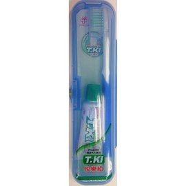 T.KI 鐵齒蜂膠旅行組 含蜂膠牙膏+牙刷+收納盒◆德瑞健康家◆