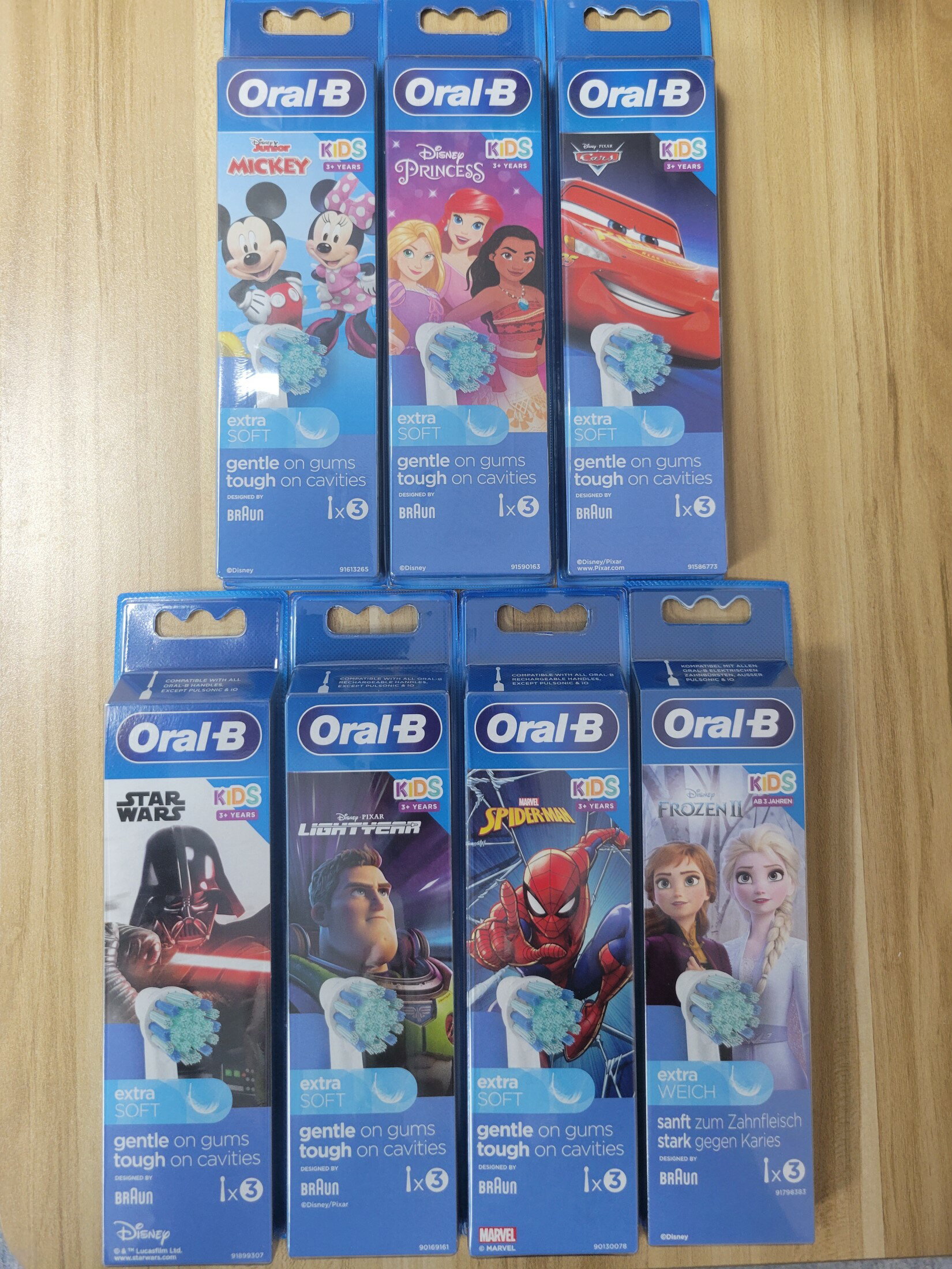 原廠百靈 歐樂 oral b eb10S 兒童電動牙刷刷頭 兒童刷頭