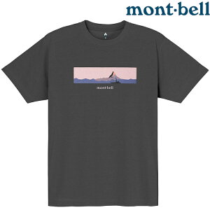 Mont-Bell Wickron 中性款 排汗衣/圓領短袖 1114743 MATTERHORN 馬特宏峰 DGY 深灰