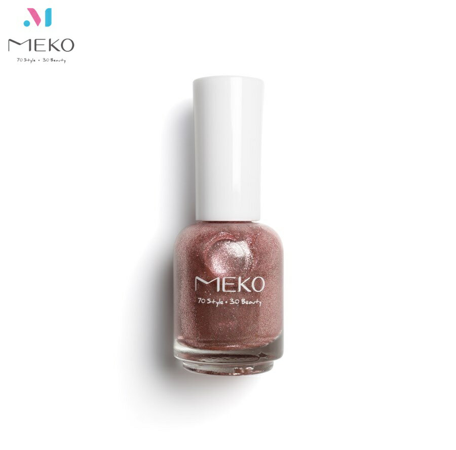 MEKO 雷根寶盒指甲油 - 40草莓跳跳糖 /果凍色指甲油【官方旗艦店】