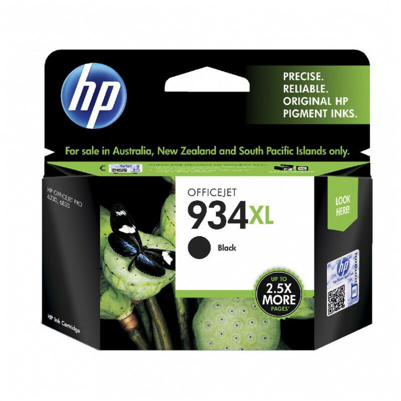 【免運 加送咖啡券】HP 934XL 黑色墨水匣(C2P23AA) 適用HP OfficeJet Pro 6230/6830