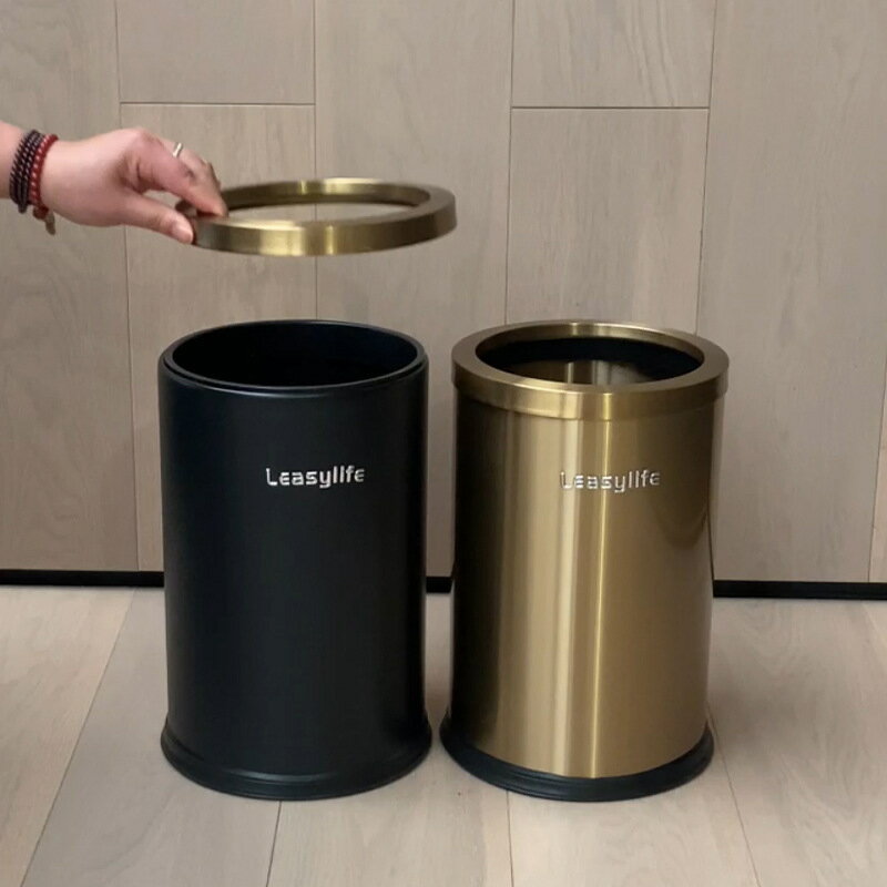 【免運/可開票】商用垃圾桶 環衛垃圾桶 戶外垃圾桶 大型垃圾桶 分類垃圾桶 無蓋垃圾桶家用客廳臥室飯店酒店衛生間商用不銹鋼新款高顏值