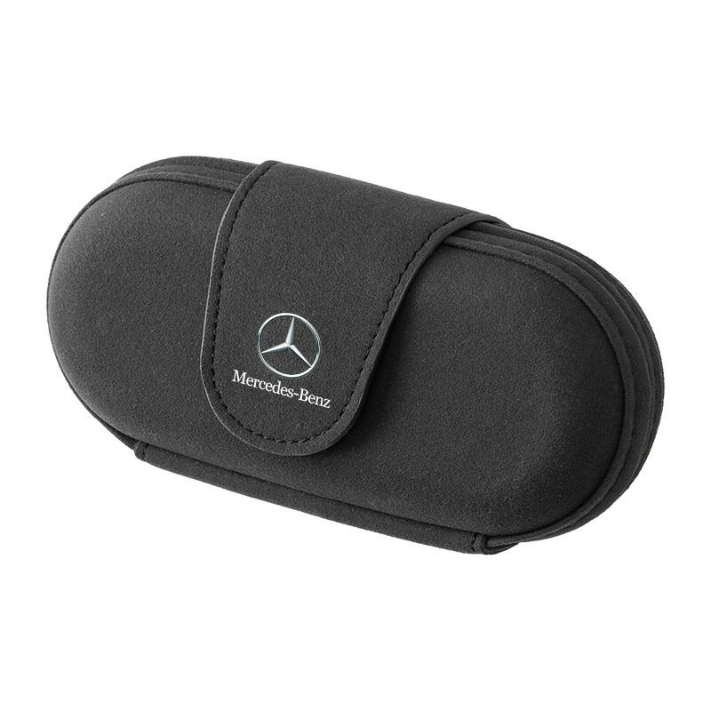 Benz/賓士E級C級A級S級GLA/GLB/GLC汽車載眼鏡盒收納墨鏡眼鏡夾