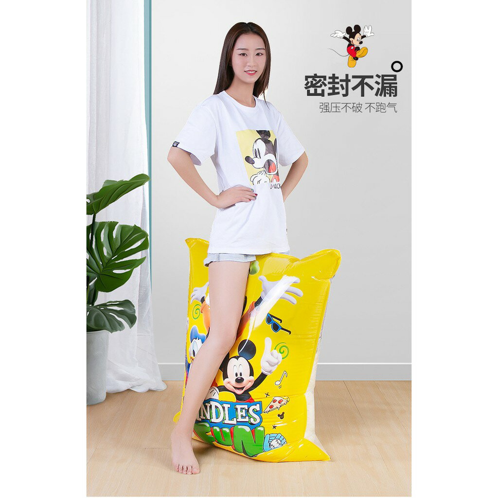 ISONA 迪士尼米奇 加厚8絲抽氣式衣物棉被真空壓縮袋 真空收納袋 壓縮收納袋  棉被壓縮袋 PA+PE材質 5