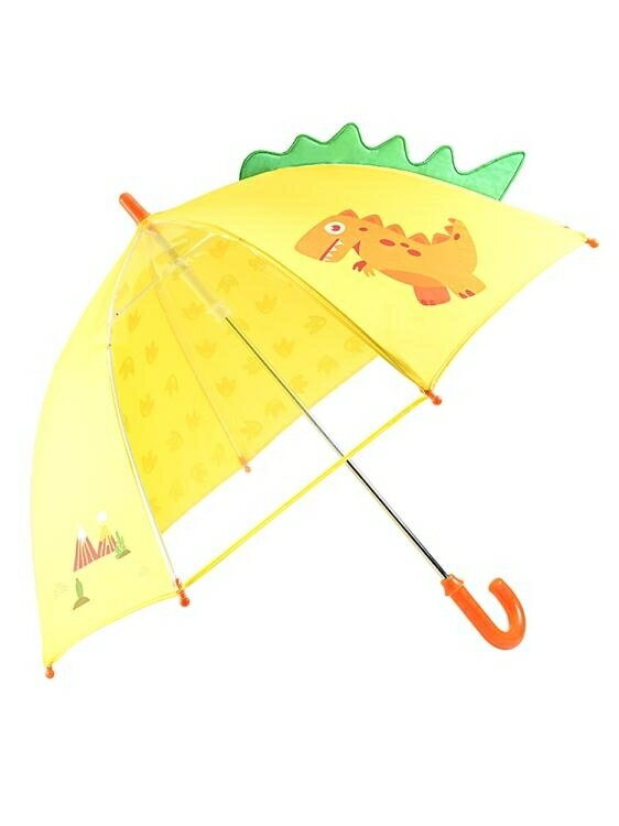 UncleDog恐龍兒童雨傘幼兒園寶寶男女童小孩學生卡通上學小傘輕便