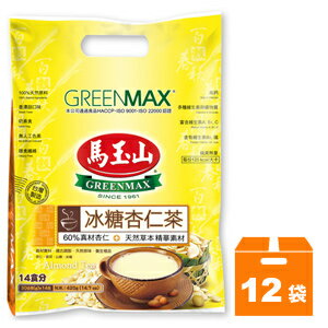馬玉山 冰糖杏仁茶 30g (12入)x12袋/箱【康鄰超市】