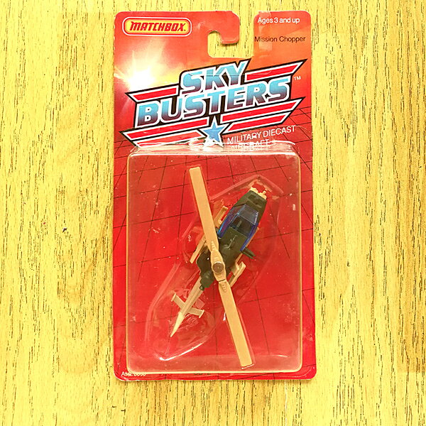 Matchbox火柴盒 SkyBusters SB12 MB153直升機Mission Helicopter