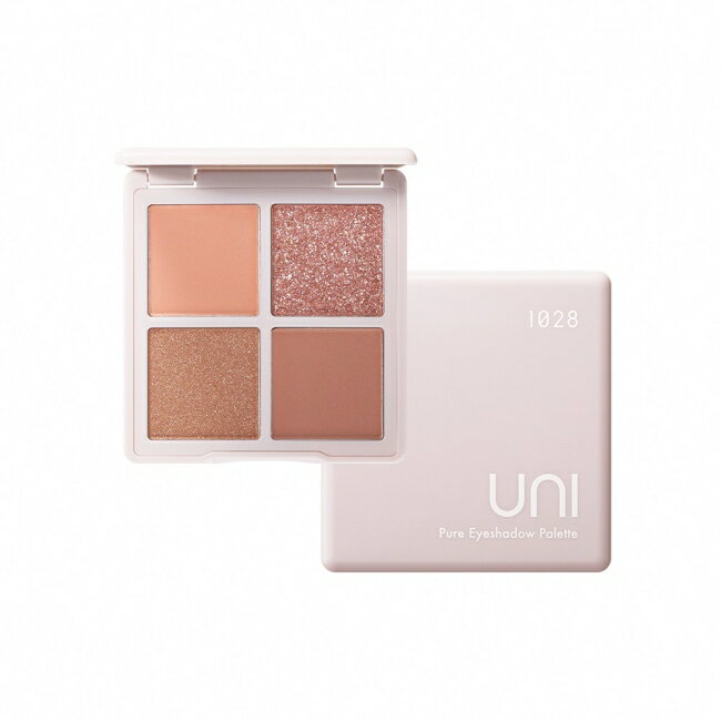 1028 UNI 氧氣系純淨四色眼彩盤 慕斯粉