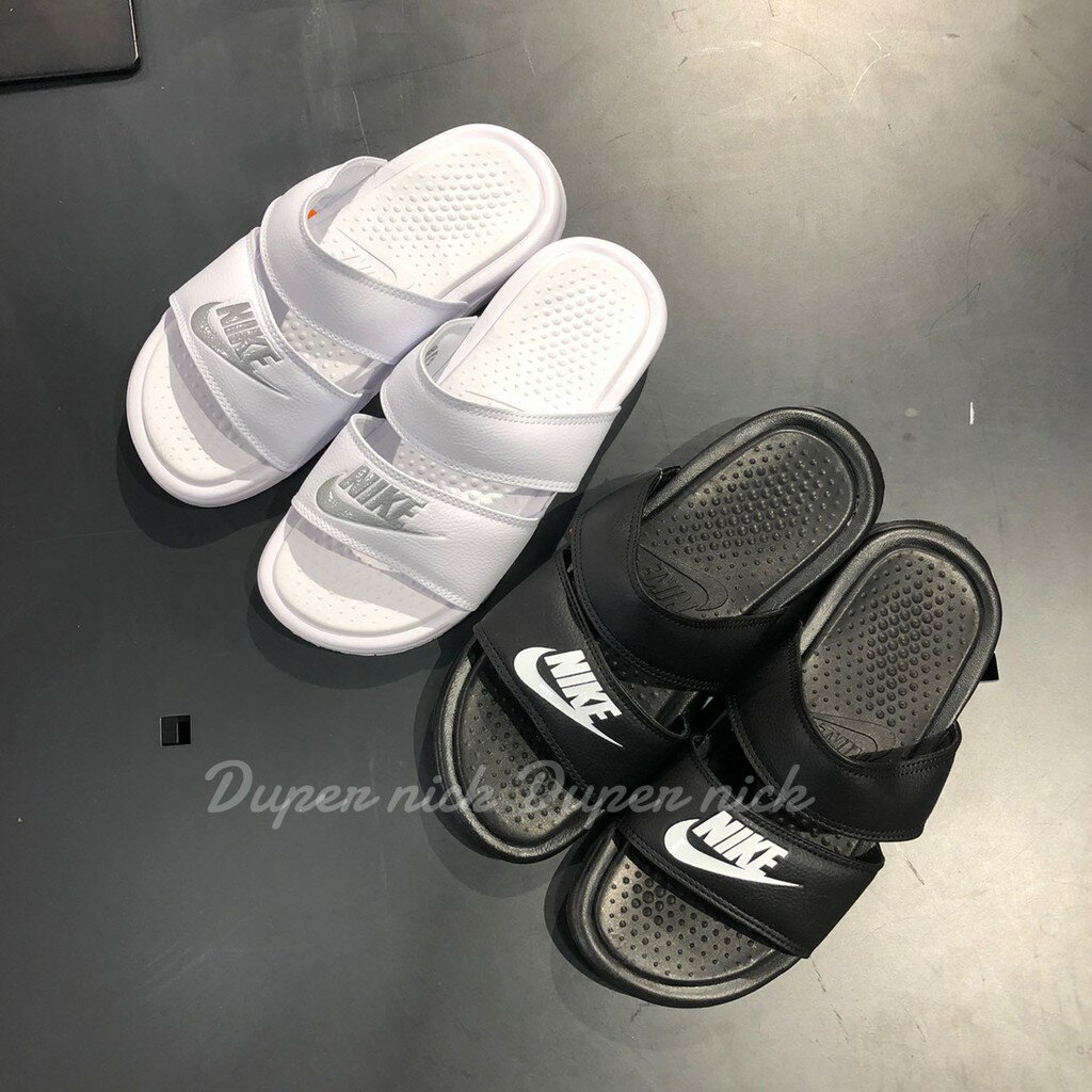 NIKE Duo Ultra 黑/白拖鞋女段| DuperNick直營店| 樂天市場Rakuten