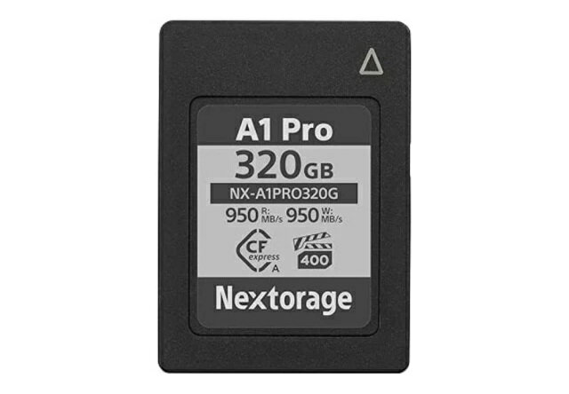 【新博攝影】Nextorage NX-A1PRO CFexpress Type A記憶卡 320GB (日本設計臺灣製造)臺灣公司貨 For Sony A9III / A7RM5 / FX3 ~送 CFA高速記憶卡儲存盒