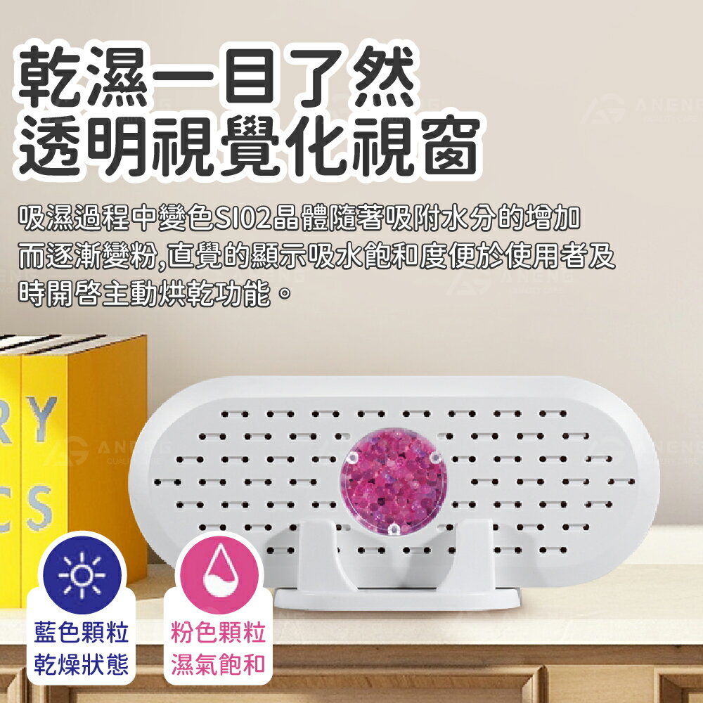 台灣保固 迷你除濕器 可循環除濕 臥室衣櫃鞋櫃書櫃廚櫃吸濕機 除濕機 除濕 防霉防潮 除溼包 電子除濕器 4