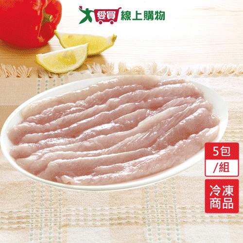 產銷履歷虱目魚里肌肉5包/組( 300G±5%/包)【愛買冷凍】