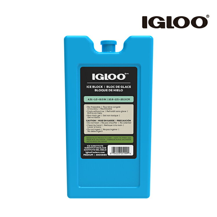 IgLoo 保冷劑 MAXCOLD 25199 ( M | 中) 城市綠洲 (保冷、保鮮、戶外露營、冰桶使用)
