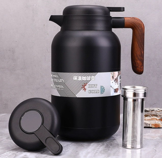 保溫水壺家用燜泡茶保溫壺大容量316不銹鋼熱水瓶暖水壺保溫瓶2L