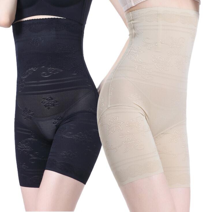 M-5XL大尺碼塑身褲 高腰束褲  高腰塑身褲 夏天束腹塑腹塑身衣 輕薄透氣大腿塑身褲高腰瘦身褲產後提臀內褲