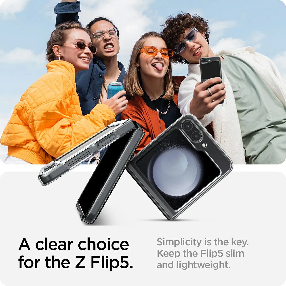 Spigen SGP Air Skin 晶透 透明殼 防摔殼 手機殼 保護殼 Galaxy Z Fold Flip 5 4