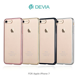 DEVIA Apple iPhone 7 / 7 Plus 流金保護殼 電鍍 全包 超薄 硬殼【樂天APP下單4%點數回饋】