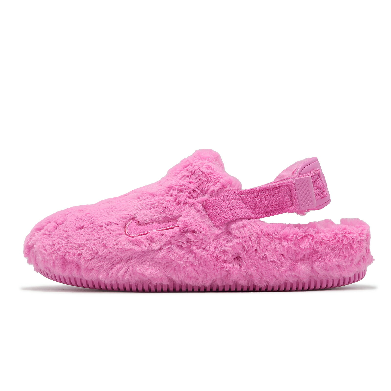 Nike 穆勒涼鞋 Wmns Calm Mule SE 女鞋 男鞋 粉紅 毛絨絨 涼鞋 懶人鞋