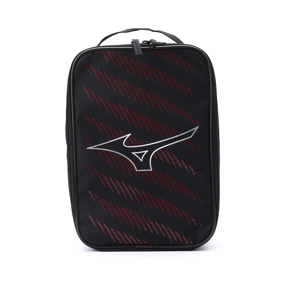 MIZUNO 運動鞋袋 黑紅 33TMC00305P