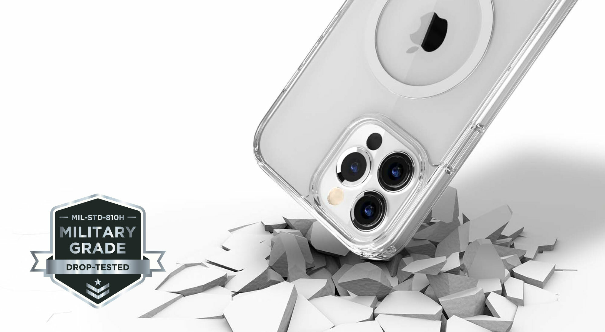 Switcheasy MagCrush 磁吸 軍規防摔 透明殼 Magsafe iPhone 13 pro max 2