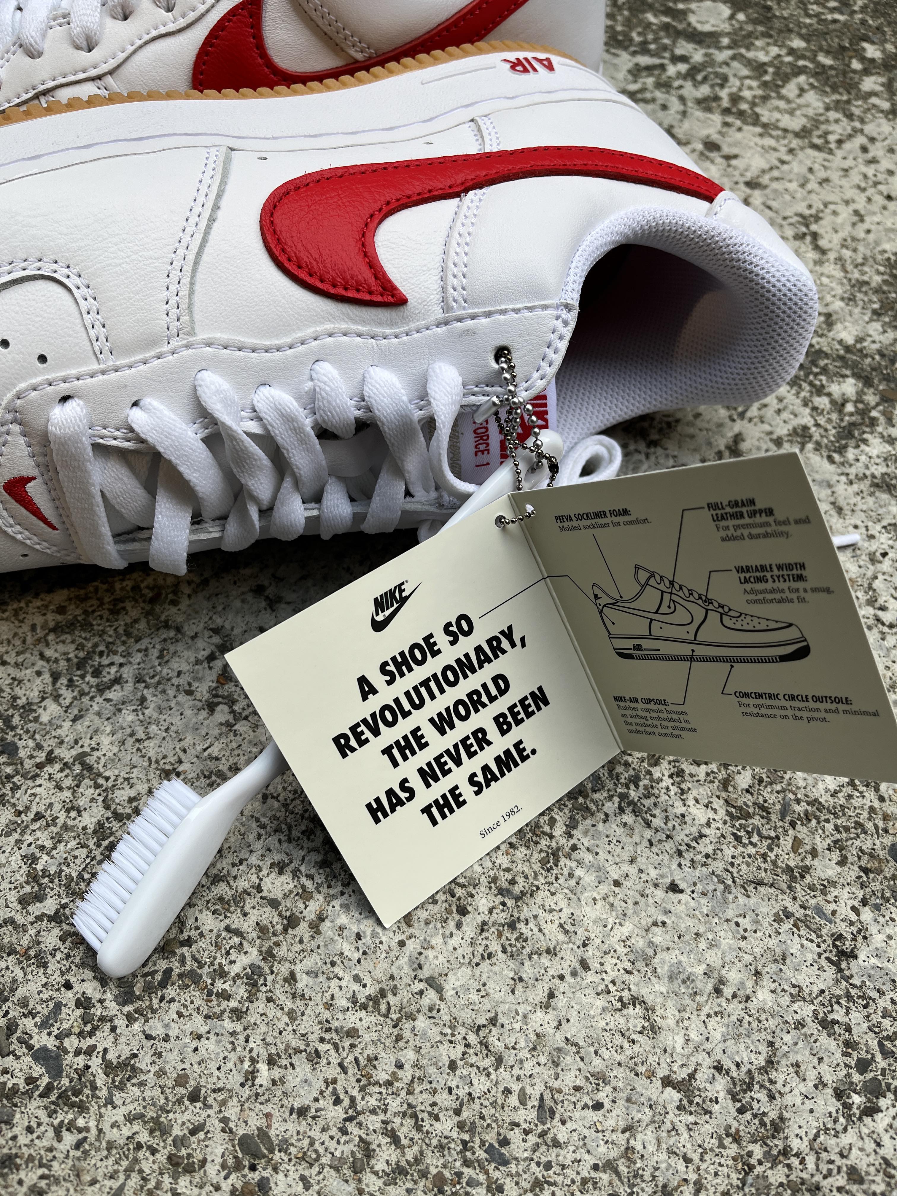 30% OFF] 2022 40th週年經典配色NIKE AIR FORCE 1 '07 COLOR OF THE