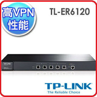 TP-LINK TL-ER6120 千兆雙 WAN / VPN 路由器 2個千兆LAN 連線埠，1個千兆LAN/ DMZ 連線埠和1 個主控臺連線埠