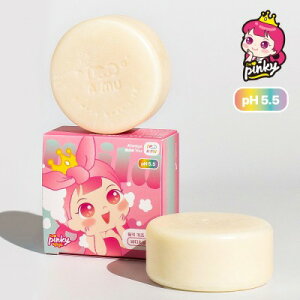 【韓國Pink Princess】弱酸性二合一兒童洗髮沐浴餅/護髮餅 (100g)