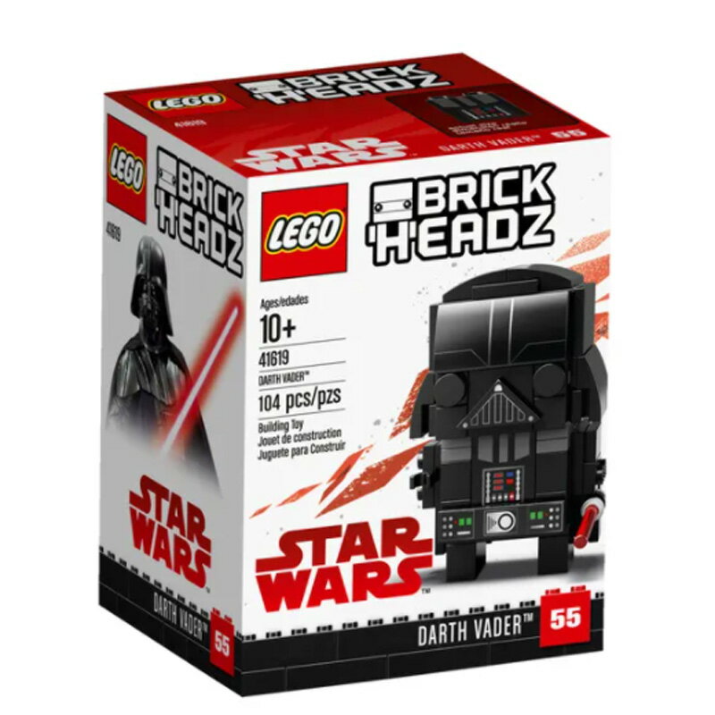 LEGO 樂高 BRICKHEADZ 大頭系列 Darth Vader™ 達斯·維達 41601
