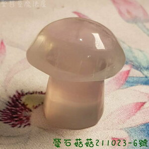 螢石菇菇211023-6號 雕件/擺件 ~智慧之石、平衡與精進心智、電磁波防護 🔯聖哲曼🔯
