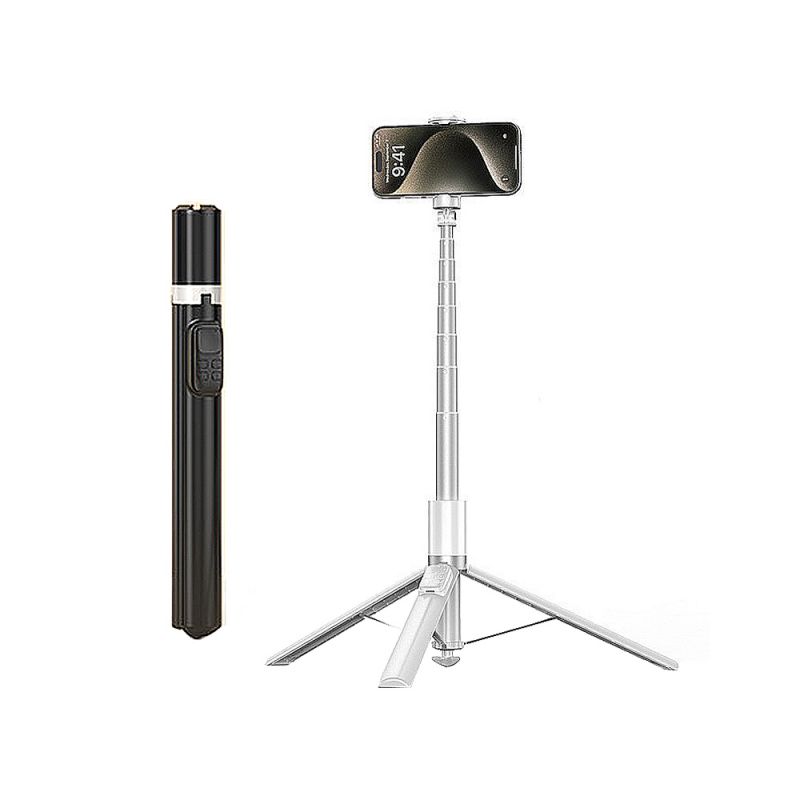 JUNDNE X96 變焦遙控自拍桿(175CM)(旗艦版) 彈跳展開 可站立 全身 全景 直播