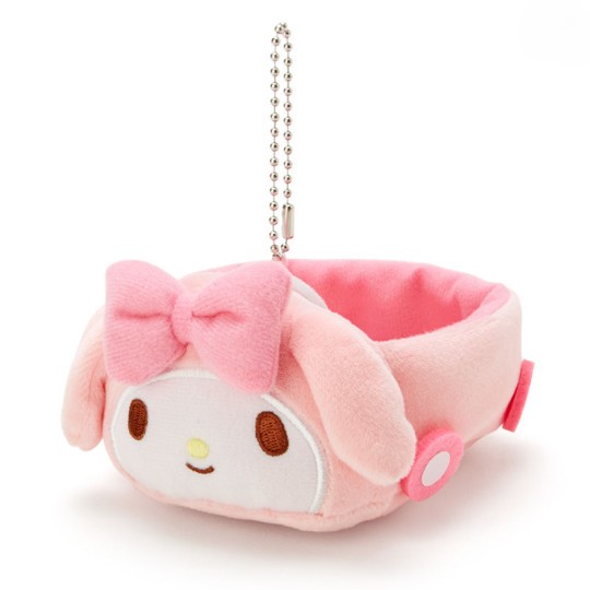 【震撼精品百貨】My Melody 美樂蒂~日本Sanrio三麗鷗 美樂蒂汽車造型絨毛吊飾收納盒*30120