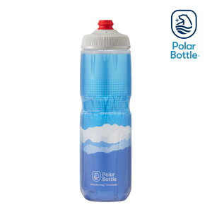 Polar Bottle 24oz 雙層保冷噴射水壺 Dawn To Dusk 藍 Blue / 自行車 水壺 單車 保冷 噴射水壺