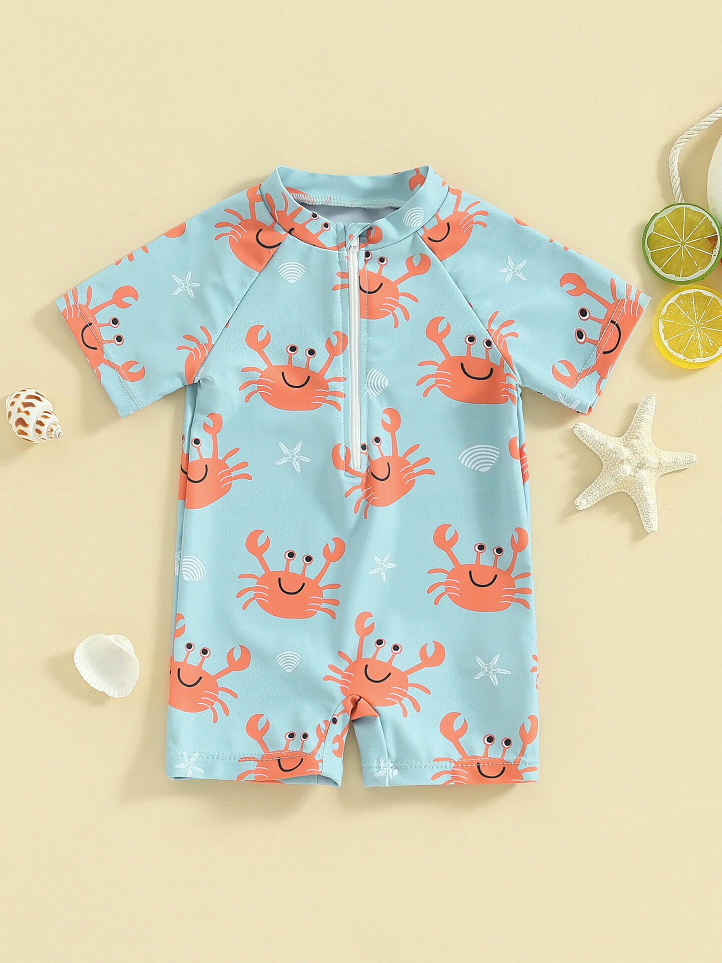 【喜挖】S 89261 Quick-dry toddler swimsuit 小童速乾連身泳衣新