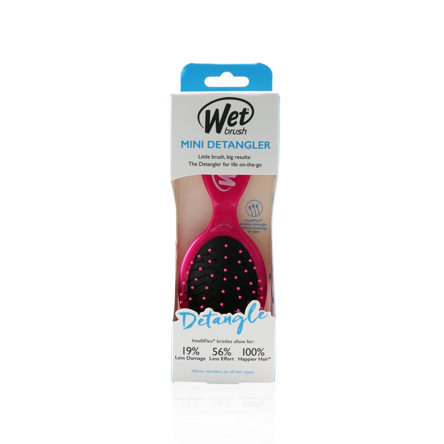 Wet Brush - 迷你順髮梳 - # 粉紅色