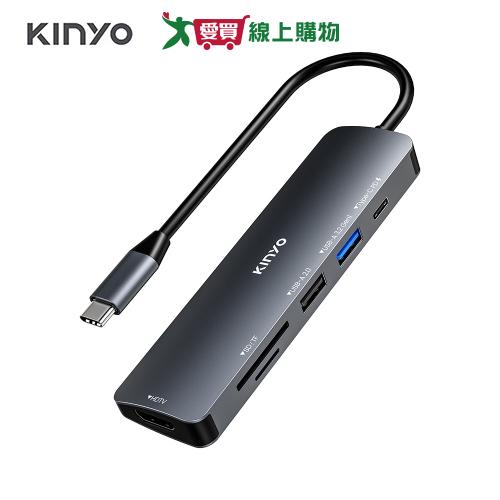 KINYO 六合一多功能擴充座 KCR-526【愛買】