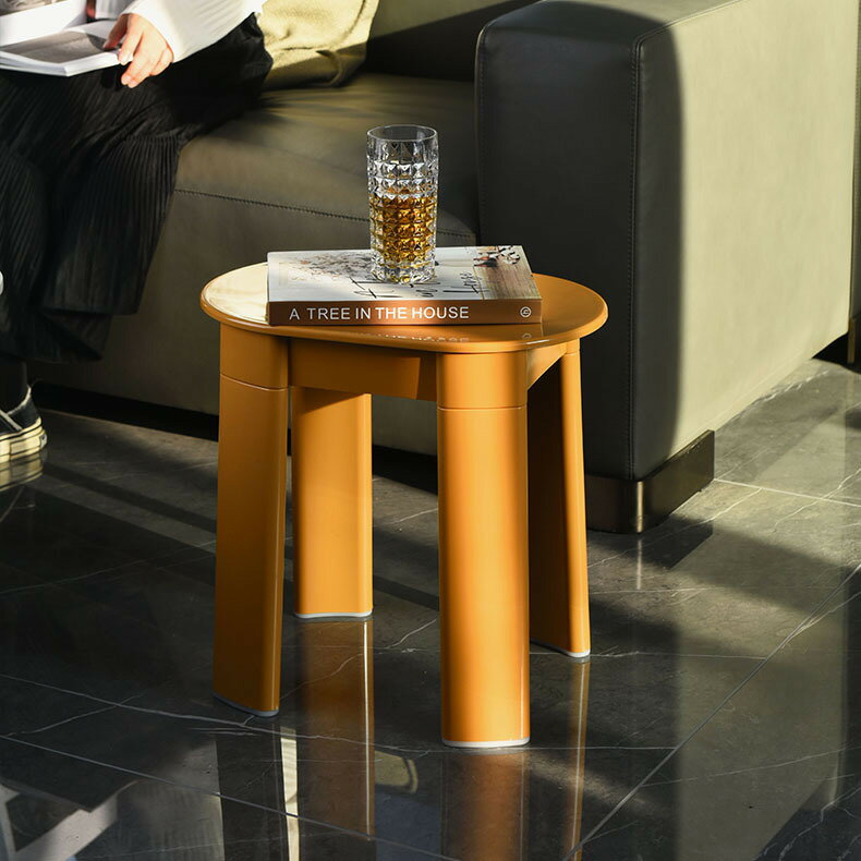 北歐中古太空凳ins風客廳簡約創意凳子設計師高檔塑料矮凳 全館免運