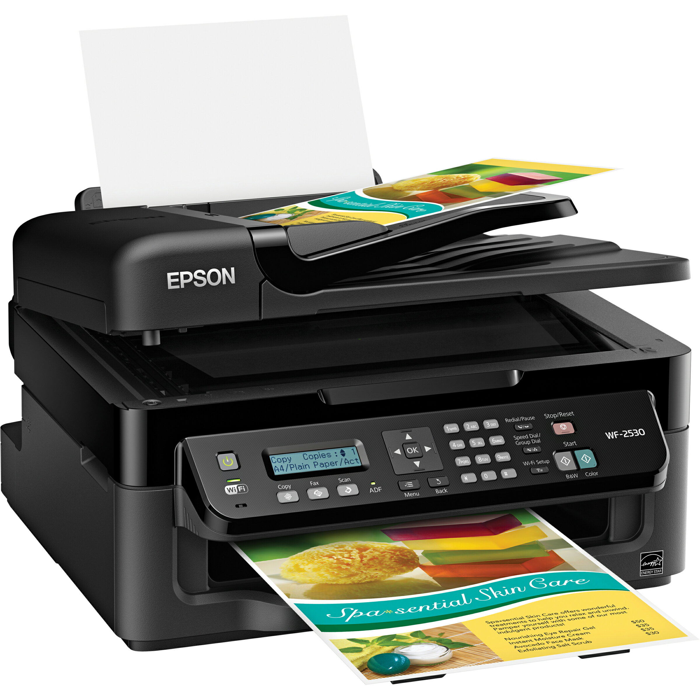 88printers Epson  WorkForce WF 2530  Inkjet Multifunction 