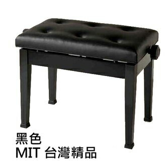 【非凡樂器】台製鋼琴升降椅/黑/ 微調式 可依照身高調整琴椅高度