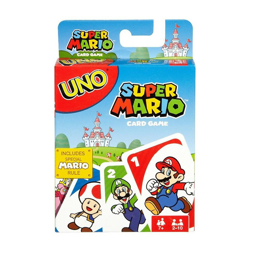 正版 UNO 超級瑪利歐 (卡牌 / 桌遊)【領券滿額再折千8/31止】