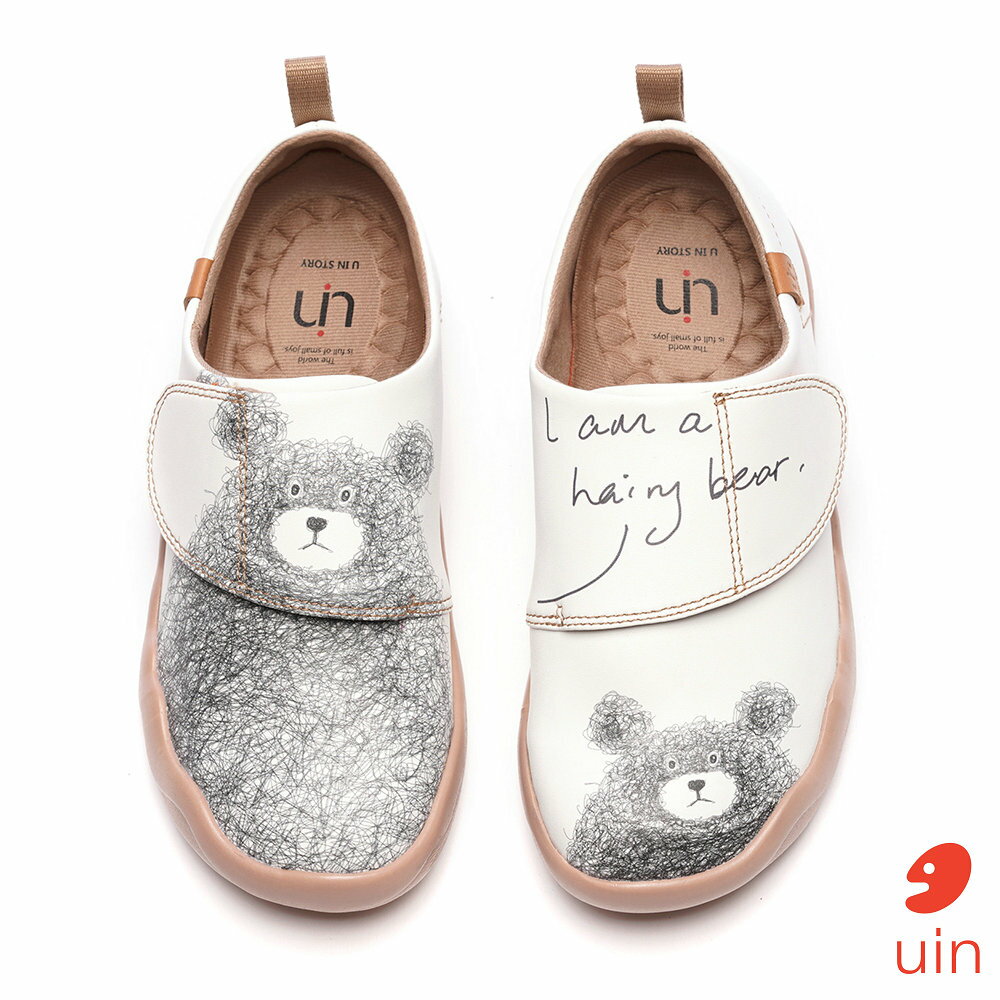 【 Uin 】西班牙原創設計 | 守護熊彩繪休閒 童鞋