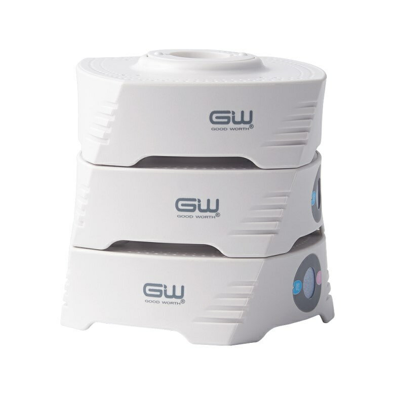 GW疊疊樂水玻璃分離式迷你除濕機(三入)